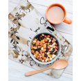 thumbnail image 3 of Home Sweet Kitchen Dish Towels for Drying Dishes Set of 4, Wreath Botanical Farmhouse Plants Gradient Brown Waffle Weave Microfiber Hand Tea Bathroom Towels Quick Dry & Absorbent Towel 12x12, 3 of 7