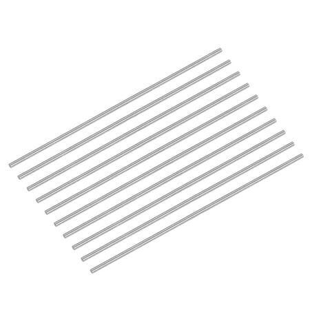 

Uxcell 1.2x60mm(Dia -0/-0.01mm) Round Steel Rod 63-65 HRC HSS Lathe Bar Tool 10Pack