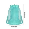 thumbnail image 2 of Darzheoy Swim Bag Mesh Drawstring Backpack Beach Backpack for Swimming, Gym, and Workout Gear, 2 of 6