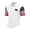 Polos 40#White, variant on WAYUTE Men's Polo Shirts 250th Anniversary USA Shirt Short Sleeve Stars and Stripes Print Freedom 4th of July Independence Day Casual Outdoor