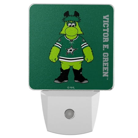 

Dallas Stars 2-Pack Solid Design Mascot Nightlight Set