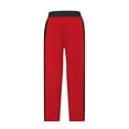 thumbnail image 5 of Mens Sweatpants,Autumn and Winter Men's Casual Pants Heavy Loose Color Collision Splicing Straight Sports Sweatpants,Cargo Pants for Men,Size:S, 5 of 9
