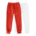 thumbnail image 4 of Mepaouo 2Pcs Womens Fleece Lined Sweatpants High Waisted Pull on Baggy Cinch Bottom Jogger Sizes S-3X, 4 of 4