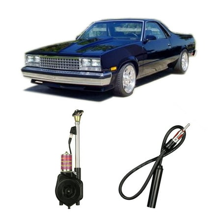 - Chevy El Camino 1982-1987 Factory Replacement Radio Stereo Powered Antenna