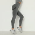 thumbnail image 3 of Pantalones de yoga sin costuras con glúteos transpirables, ropa interior deportiva ajustada de cintura alta, pantalones de fitness para mujer, 3 of 6