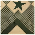 thumbnail image 7 of Better Trends Star Americana Design 100% Cotton Queen Bedspread Set, Green Gold, 7 of 7