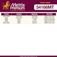 thumbnail image 2 of Metrix Premium Chassis Parts - Front Inner Tie Rod End Fits 2004-2006 Chevrolet Colorado RWD, 2006 Isuzu i-280, 2004-2006 GMC Canyon RWD, Replacement EV80341, Made in Europe, 2 of 6