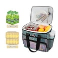thumbnail image 2 of FORMRS Insulated Cooler Bag 24 Cans Capacity Soft Leakproof Lunch Box with Side Pockets, Purple Forest Scene, 2 of 7