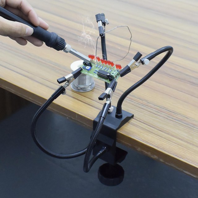 Kenally Adjustable Welding Third Hand for Arts Jewelry Desoldering Craft Assistant Type2 NO2