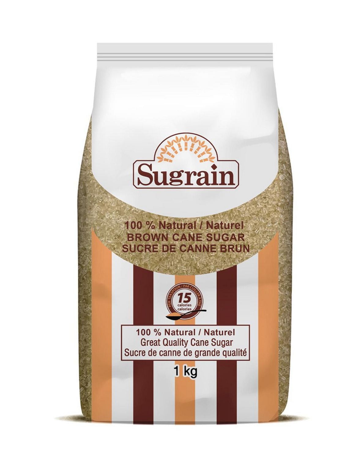 Sugrain Brown Cane Sugar, 1 kg