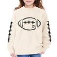 thumbnail image 3 of Mercatoo Baseball Sweatshirts for Teen Girls 𝐏reppy Sweatshirt Long Sleeve Crewneck Pullover Tops School 𝐀thletic Ho𝐨dies, 3 of 7