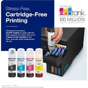 Epson EcoTank ET-2800 Wireless Color All-in-One Cartridge-Free Supertank with Scan and Copy, The Ideal Basic Home Printer - Black (Sold without manufacturer )