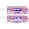 thumbnail image 1 of Barra de labios Nivea Lip Care A Kiss Of Shimmer - Brillo perlado - Paquete de 2, 1 of 1
