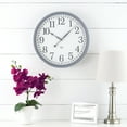 thumbnail image 3 of Mainstays 2.48" Quartz Traditional Farmhouse Wall Clock, 3 of 5