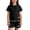b26-Black, variant on KPOPLK Toddler Baby Girl Summer Clothes 0 3 6 9 12 18 Months 2T 3T 4T Set Short Sleeves T-Shirt Tee Tops   Shorts Cute Outfits Set(4-5 Years,Blue)