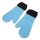 thumbnail image 4 of 2 unids de aislamiento térmico guantes guantes de horno de silicona guantes para cocinas (azul), 4 of 5