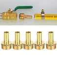 thumbnail image 4 of Barb5 Pcs Brass Barb Barb Hose Connector High Capacity, 4 of 5