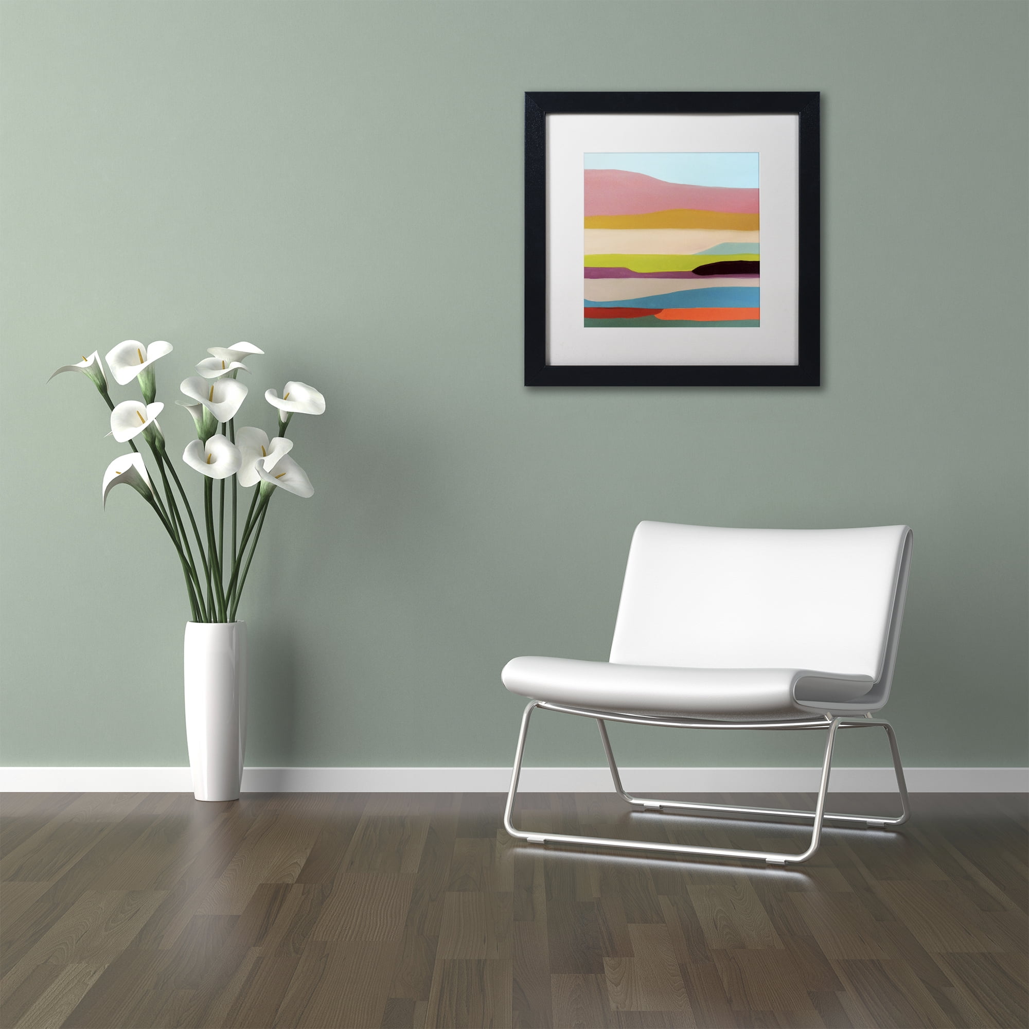Sylvie Demers 'Alto' Matted Framed Art