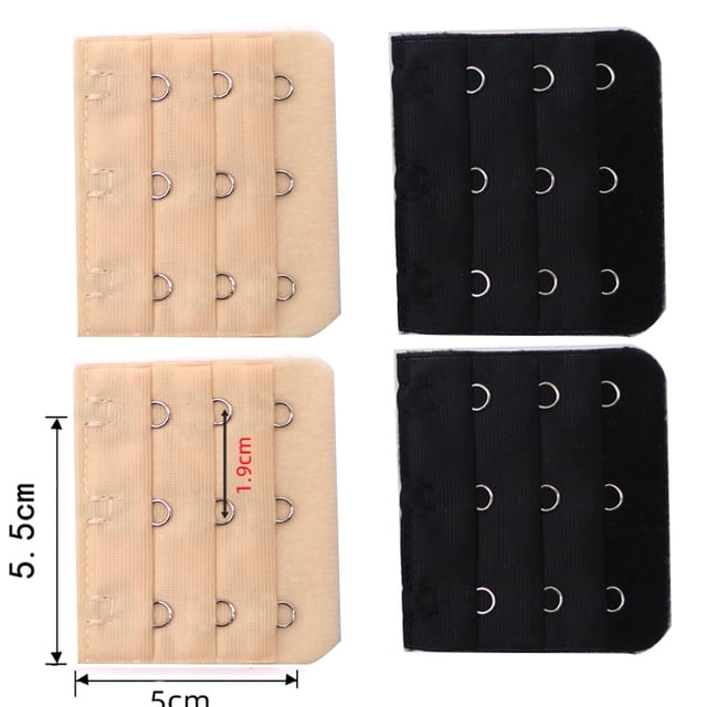 4/5 Pcs Rallonge de Soutien-Gorge Réglable Clip de Bretelle Extension pour Femmes 2/3 Crochet Soutien-Gorge Sans Bretelles sous-Vêtements Fille Expandeur Soutien-Gorge Crochet LUHAN