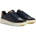 thumbnail image 4 of Cole Haan Men's Grandpro TopSpin Sneaker Navy Blazer Leather/British Tan/Ivory, Med, 4 of 5