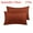 Rust, variant on Unique Bargains Pillowcases Soft 1800 Microfiber Pillow Shams No Zipper 2pcs