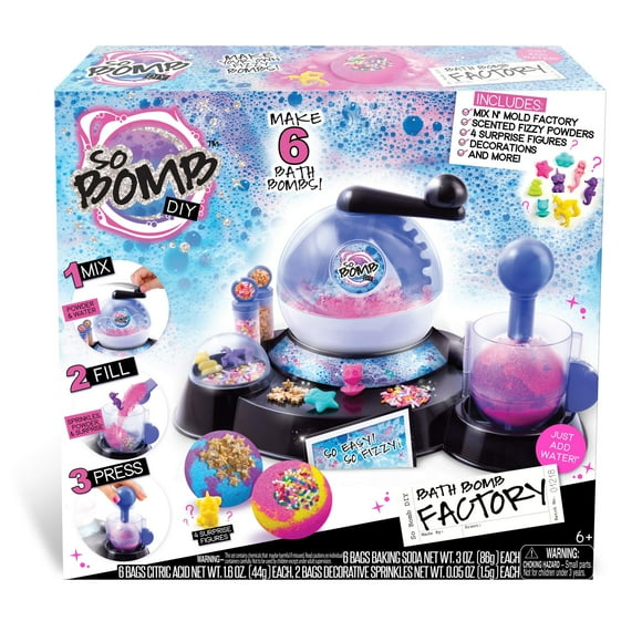 Canal Toys USA So Bomb DIY - Fábrica de bombas de baño Multicolor