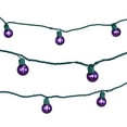 Holiday Time 57 ft, 100 Count Purple LED Super Bright G30 Christmas