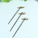 thumbnail image 4 of 200 palillos desechables de 12 cm para cócteles, gruesos, con nudo de bambú, para aperitivos, bebidas y comida, suministros para fiestas (negros), 4 of 8