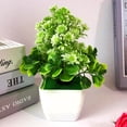 thumbnail image 4 of 1Pcs Artificial Plants Odorless Colorfast Plastic Artificial Potted Plants for Home Decoration, 4 of 7