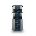 thumbnail image 2 of Auxilius Tungsten Carbide Ring With Black Blue Carbon Fiber Inlay, 2 of 2