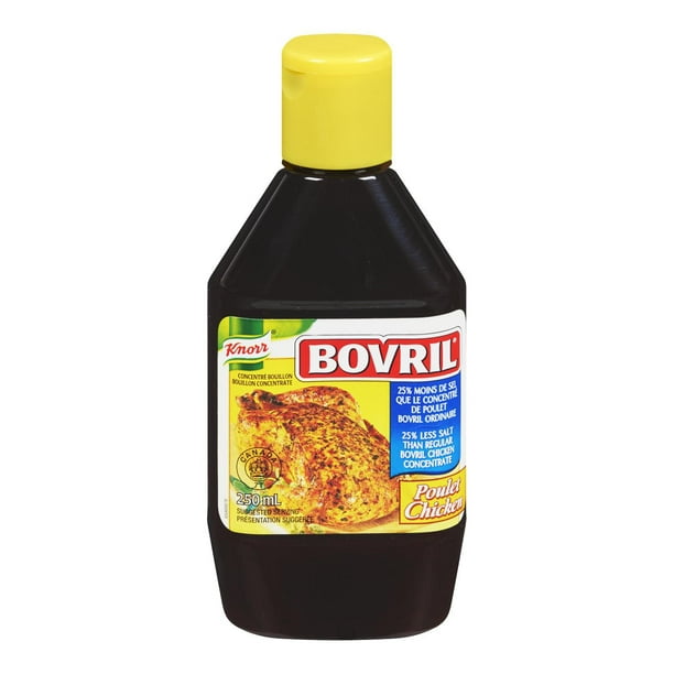 Bouillon de poulet liquide concentré BovrilMD de KnorrMD 250 ml