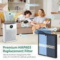 thumbnail image 2 of Filtro de repuesto FCFMY HAP603 H13 True HEPA para ECOSELF, 2 of 8