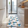 thumbnail image 4 of Skateboarding Dinosaur Pattern Kitchen Rug Mat,Kitchen Runner Rugs Non Skid Washable,Decorative Kitchen Floor Mats for Kitchen,Sink,Laundry,17"x47.2", 4 of 7