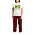 thumbnail image 4 of CafePress - Lucky Irish Flag Women's Light Pajamas - Women's Short Sleeve Print T-Shirt and Pants Light Cotton Pajama Set, 4 of 7