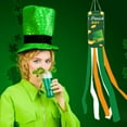 thumbnail image 4 of Uuowzo Windsock St. Patrick's Day Shamrock Seasonal Wind Sock Garden Outdoor Hanging Decor Wind Flag Heavy Duty for Valentine Xmas Snowman Yard Patio Lawn Decoration, 4 of 6