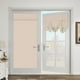 thumbnail image 1 of Cortinas térmicas para puerta, 66 x 172 cm, oscurecedoras, con estores enrollables, para ventanas de entrada, gris, beige, azul marino y blanco., 1 of 6