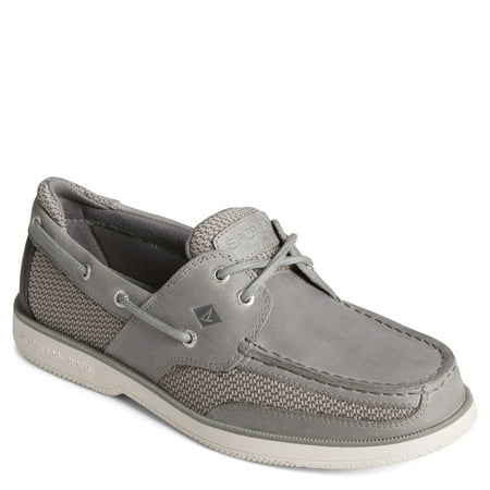 

Sperry Men s Surveyor 2 Eye Boat Shoe Gray 9.5 W