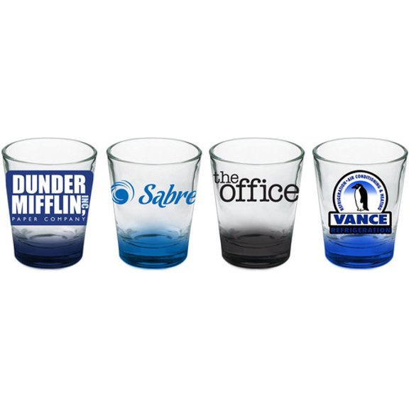 The Office 4-Pack Shot Glass Set