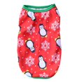 thumbnail image 2 of Eoperou Pet Apparel Christmas Series Pattern Cosplay Skin-friendly Pet Dog Cats Vest Outfit for Holiday, 2 of 8