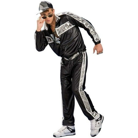Rap Idol Costume 1990s Rapper Costume Sports Suit 80s Workout