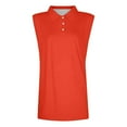 thumbnail image 5 of Sleeveless Polo Shirts for Women Summer Casual Collared Basic Plain Tank Tops Dressy Casual T Shirt Blouse, 5 of 5