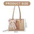 thumbnail image 2 of Nuevo bolso popular de gran capacidad para mujer, bolso de hombro de paja para ocio de primavera, bolso de mano tejido a la moda, 2 of 6