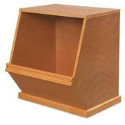 1 Bin Walnut Cubby Unit