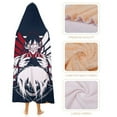 thumbnail image 4 of Attack On Titan Cloak Hooded Blanket Soft Wearable Blanket Hoodie Throw Cape for Couch Kids Adults 40"x50", 4 of 7