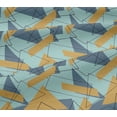 thumbnail image 5 of oneOone Viscose Jersey Fabric Rectangle & Triangle Geometric Print Fabric BTY 60 Inch Wide, 5 of 5
