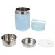 thumbnail image 1 of Blue Stainless Steel Lunch Food Box with Good Heat Insulation and Airtightness for School Office or Traveling 7.8 Inches, 1 of 5