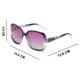 thumbnail image 5 of 1 Uds. De gafas de sol cuadradas polarizadas, marco brillante compuesto brillante y estuche cuadrado para gafas MFZFUKR 221807-1, 5 of 8