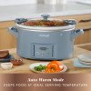 thumbnail image 6 of Crock-Pot Design Series 7-Quart Programmable Slow Cooker, Morning Haze Blue, 6 of 6