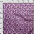 thumbnail image 2 of oneOone Polyester Lycra Wine Purple Fabric Florals Fabric For Sewing Printed Craft Fabric By The Yard 56 Inch Wide, 2 of 4