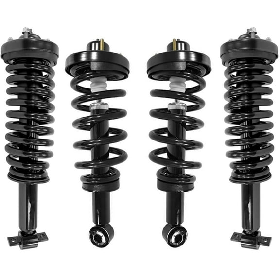 Front & Rear Complete Strut W/ Coil Springs For Ford Expedition 2014-2017